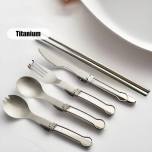Kuma Titanium Tableware Cutlery Set
