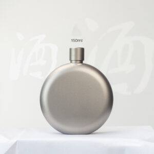 titanium hip flask